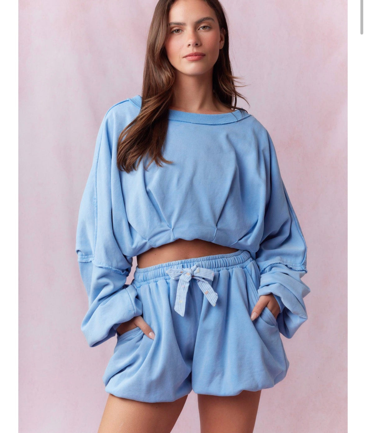 Blue Bubble Shorts