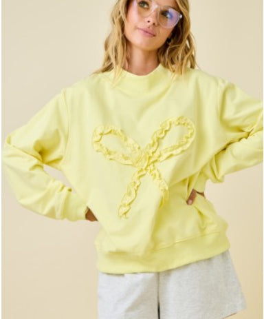 Lemon Mock Neck Top