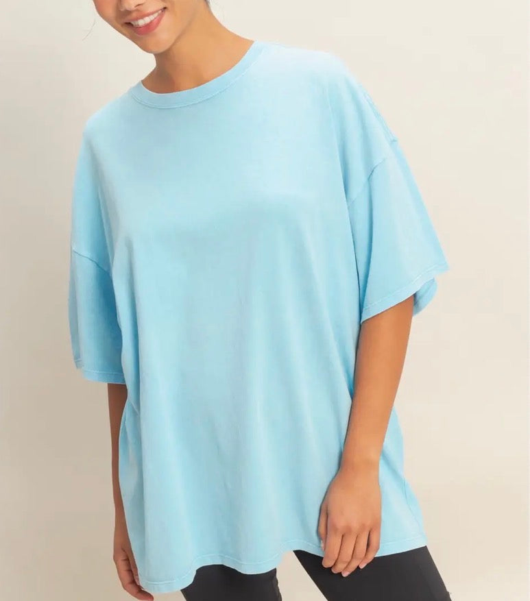 Sky Oversized Tee