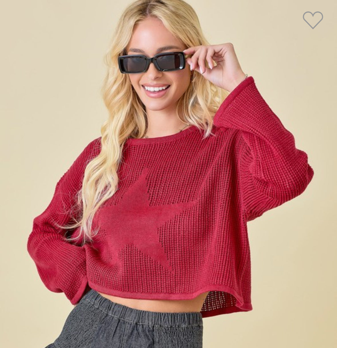 Red Star Sweater