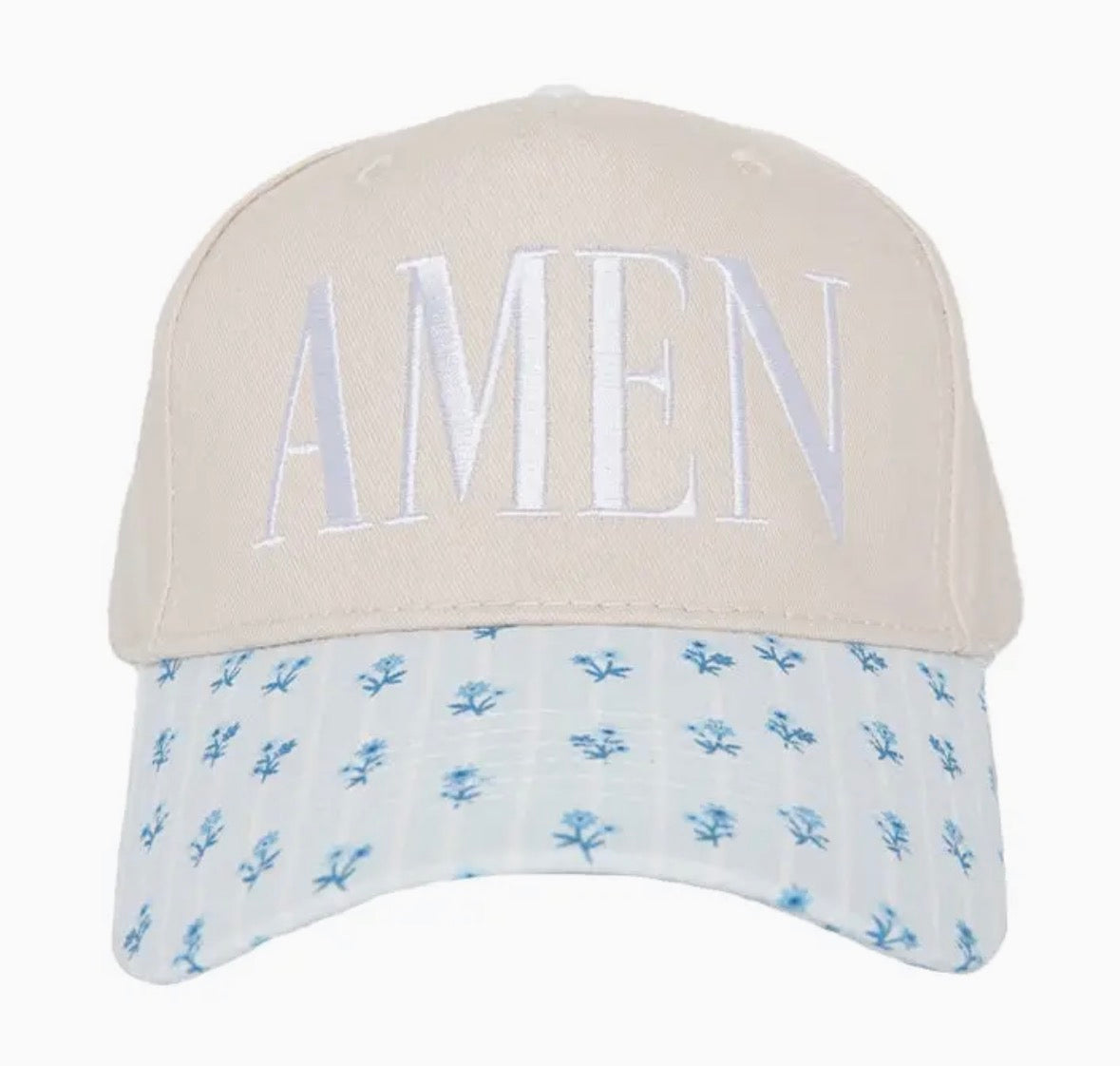 Amen Floral Hat