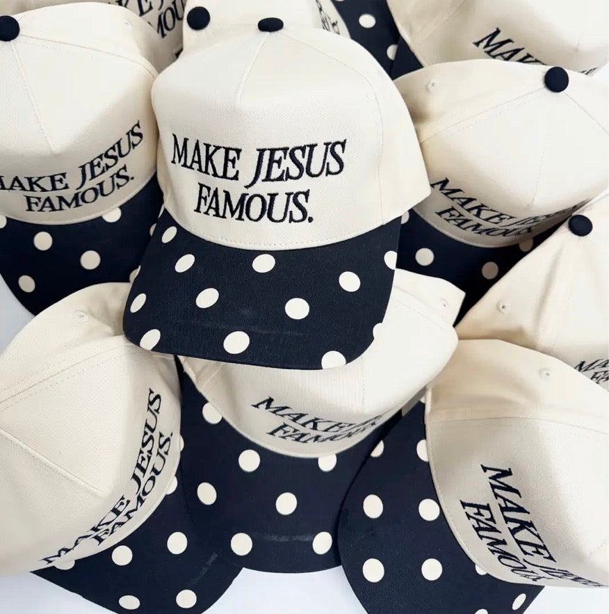 Polka Dot Hat