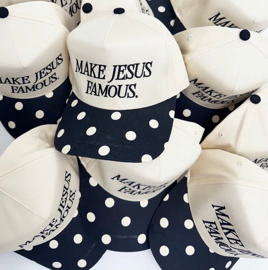 Polka Dot Hat